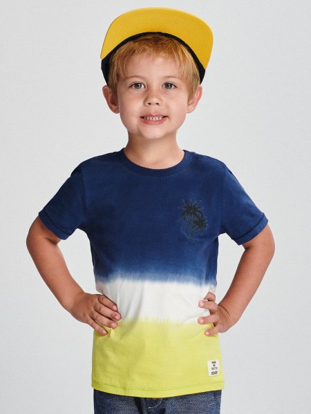 camiseta infantil masculina dip dye youccie